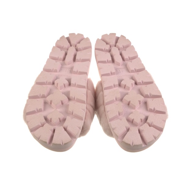 PRADA Shearling Leather Slides - Picture 5 of 5